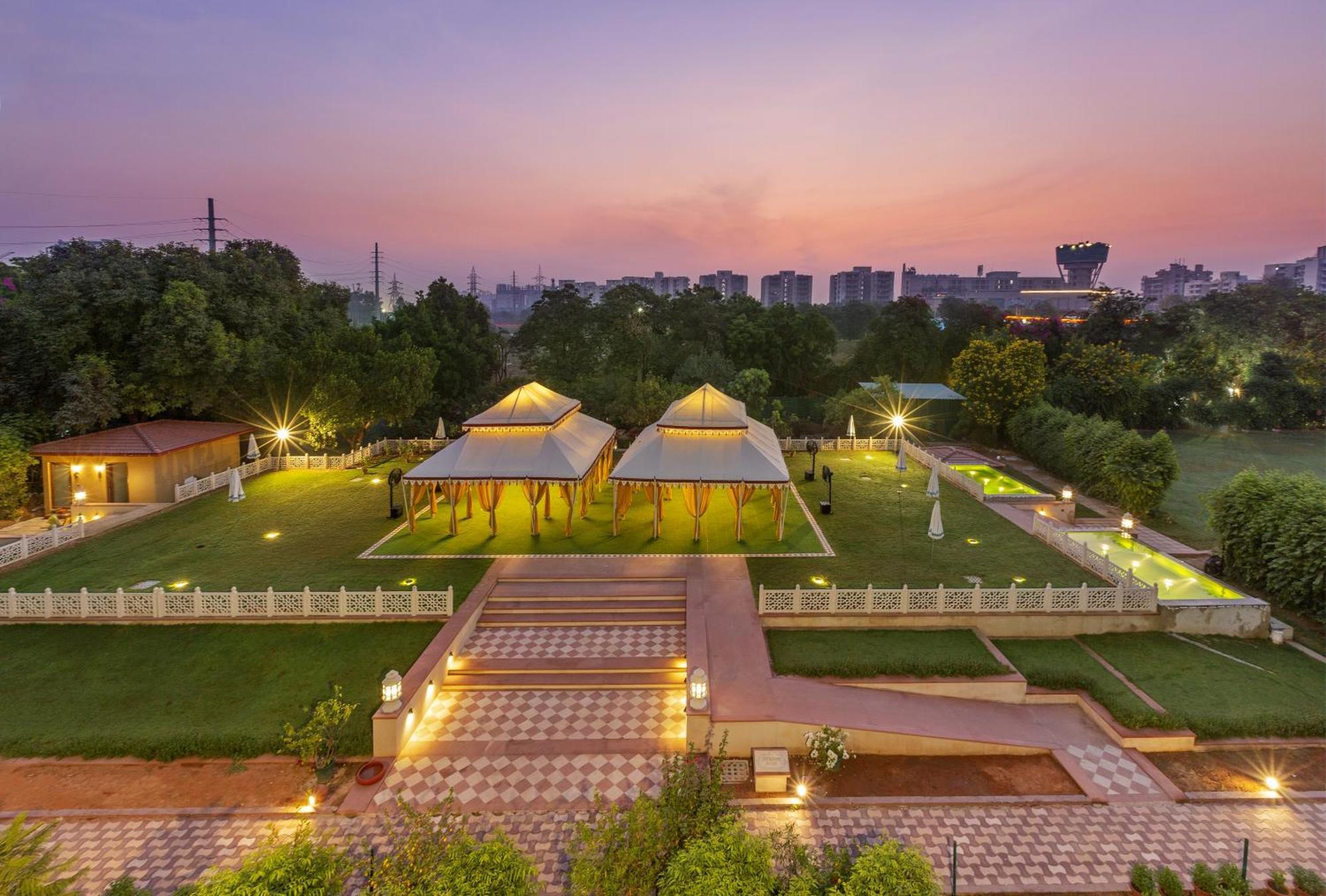 Heritage Village Resort & Spa Manesar-Gurgaon Bagian luar foto